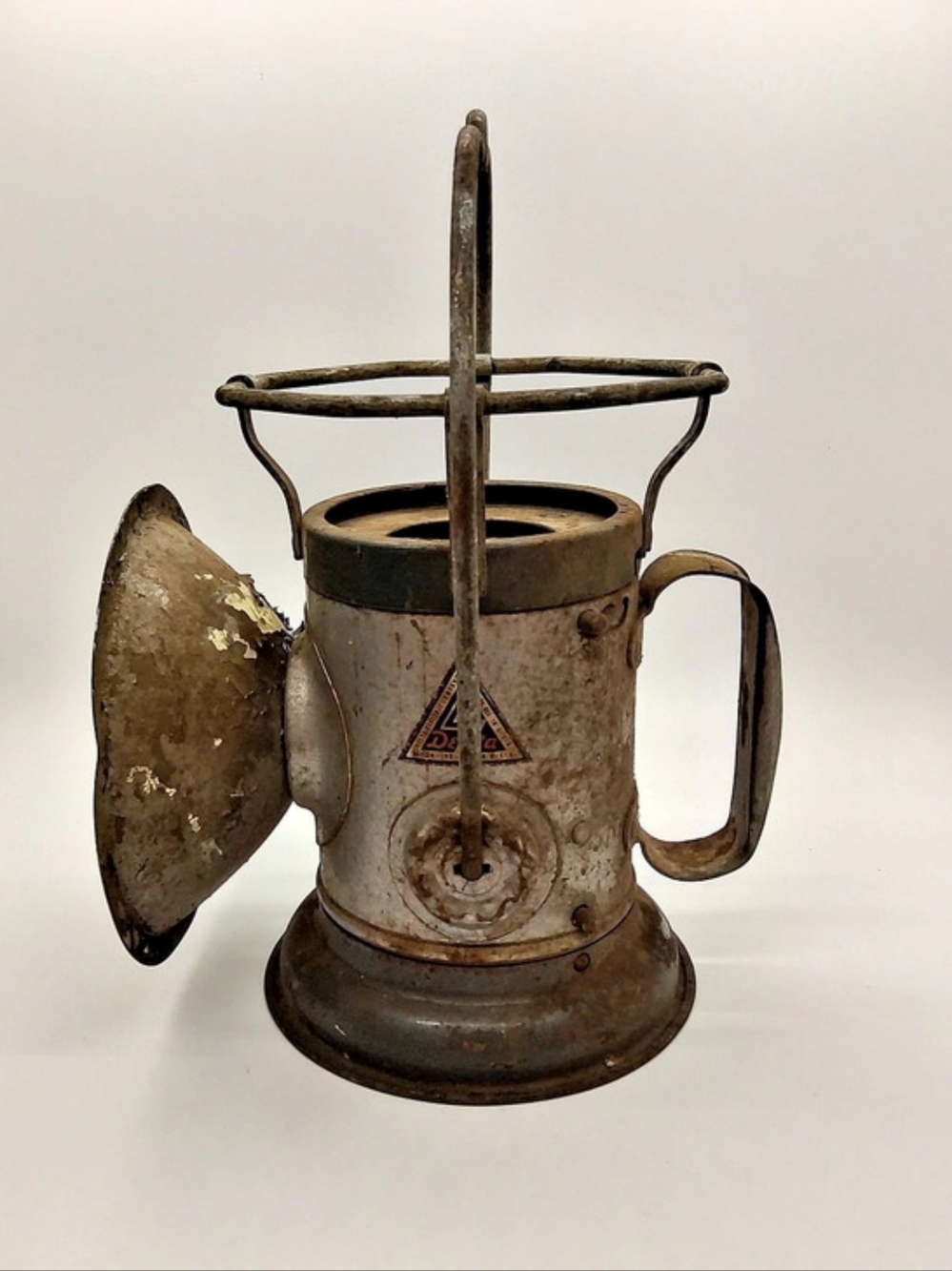 1930 To 40's Delta Electric Company Powerlite Dual-Light Electric Lantern~U.S.A.